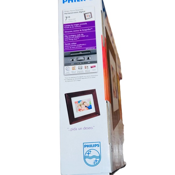 NEW IN BOX Phillips 7” LCD Smart Photo Frame - Picture 9 of 9